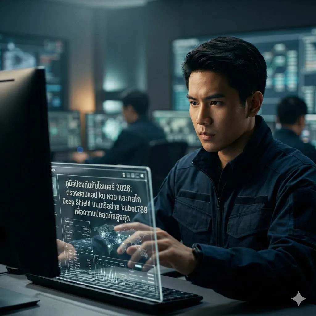 คู่มือป้องกันภัยไซเบอร์ 2026: ตรวจสอบแอป ku หวย และกลไก Deep Shield บนเครือข่าย kubet789 เพื่อความปลอดภัยสูงสุด